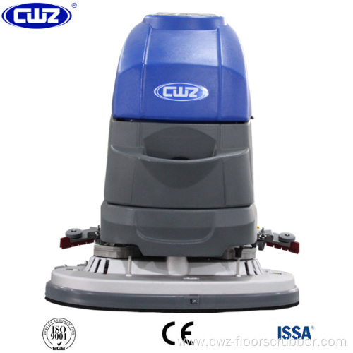 Dual brushes cheap concrete floor cleaning machine